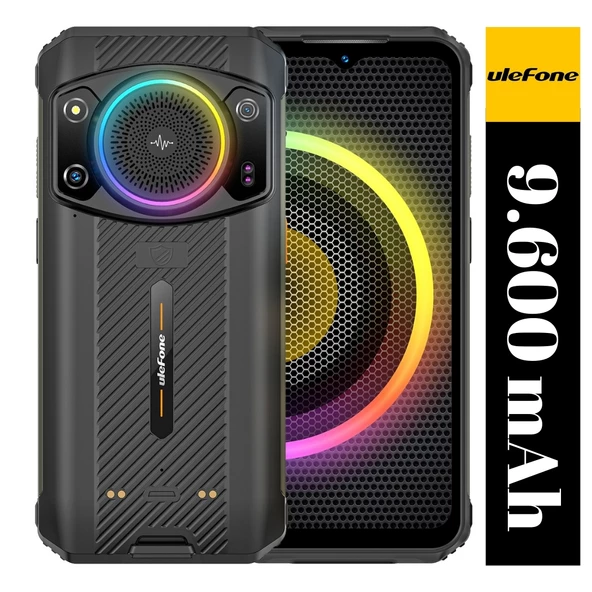 Ulefone Armor 21 Android 14 9600MAH IP68 Mtk G99 8GB+256GB 122dB Yüksek Hoparlör Cep Telefonu (Ulefone Türkiye Garantili)
