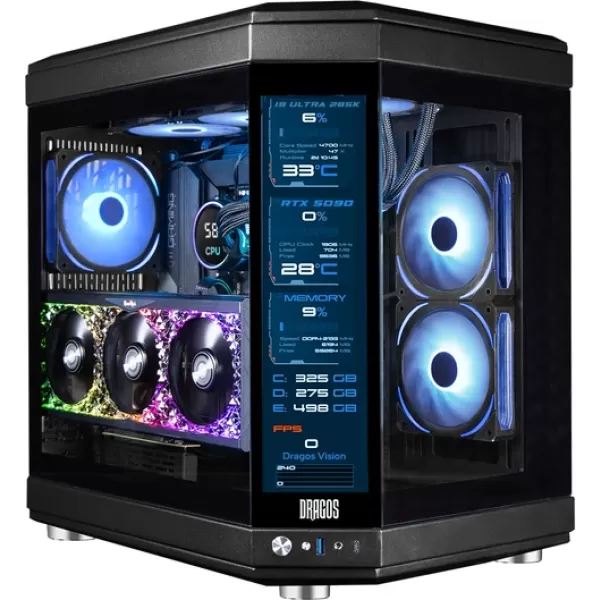 Dragos Evo-6 i7 13700K 32GB DDR5 Ram 1TB NVMe 8GB RTX4060 Oyun Hazır Sistem