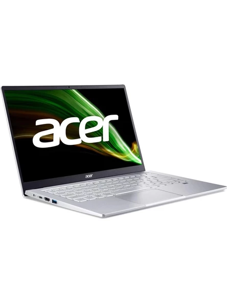 Acer Swift 3 Sf314-43-R09W AMD Ryzen7 5700U 16GB 512GB SSD AMD Radeon 14'' Linux Gümüş Notebook