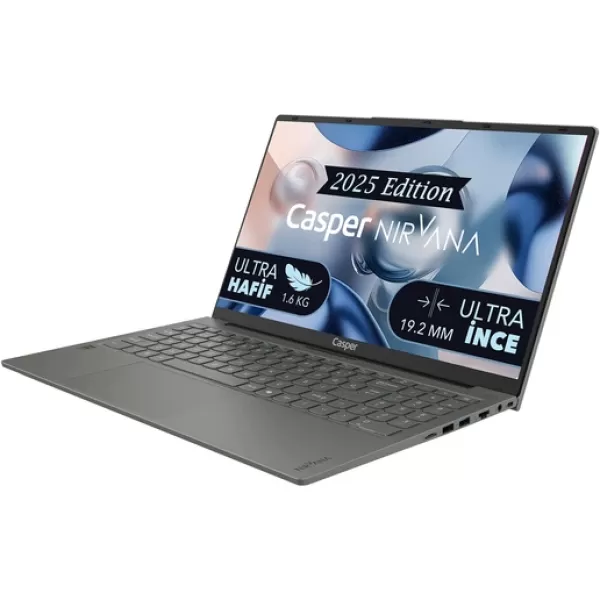 Casper Nirvana X600.1362-DX00A-G-F Intel Core i7-13620H 32GB RAM 2TB NVME SSD Windows 11 Home Laptop