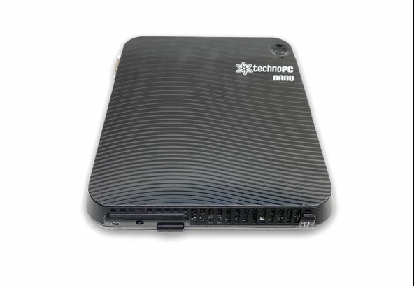 TechnoPC Nano Mini PC 8GB RAM 128GB SSD 250HDD KABLOSUZ MOUSE HEDİYELİ Yeni Nesil İşlemci - Yenilenmiş Ürün