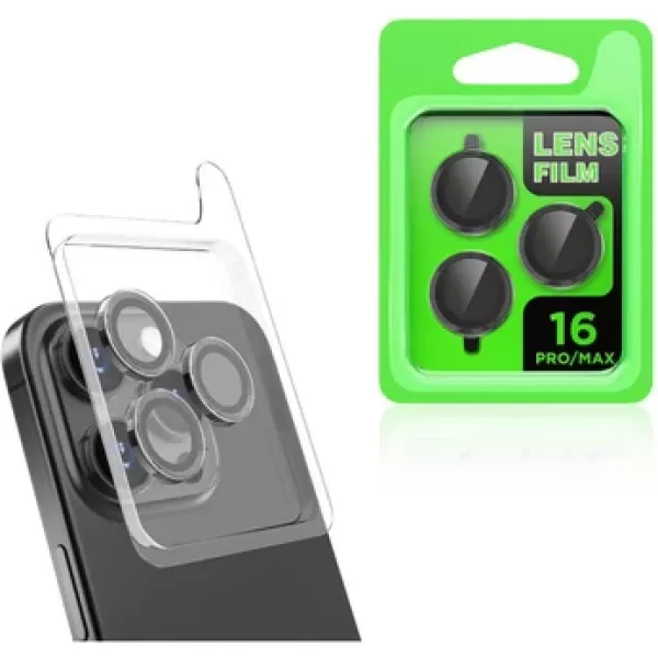 Apple iPhone 16 Pro Kamera Lens Koruyucu Renkli Tasarım Kolay Takma Aparatlı (CL-07)