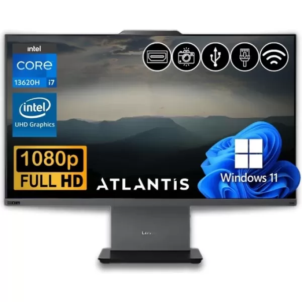 Lenovo ThinkCentre Neo 50A 24 Gen 5 i7-13620H 32GB 2TB M.2 SSD 12SC000KTR ATL29 23.8" W11Pro All In One Bilgisayar