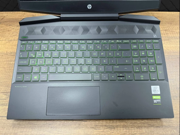 HP Pavilion Gaming 15-DK1009NT Intel Core i5 10300H 8GB 128GB SSD+500GB HDD GTX1650Ti 15.6" FHD 1U5S8EA (İKİNCİ EL)