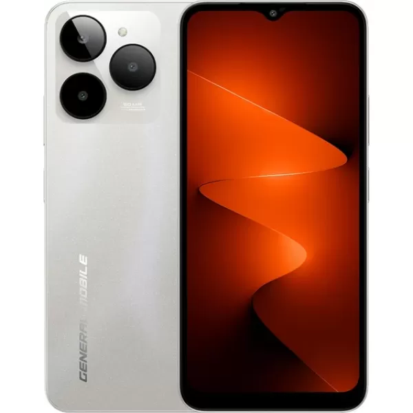 General Mobile Era 30 8gb (4gb + 4gb Genişletilmiş Ram) + 128GB Hafıza Çift Sim Kart  Beyaz