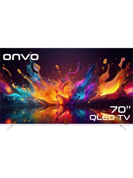Onvo 70OVF9000UQ 70'' 178 Ekran Uydu Alıcılı 4K Ultra HD QLED Google Smart TV