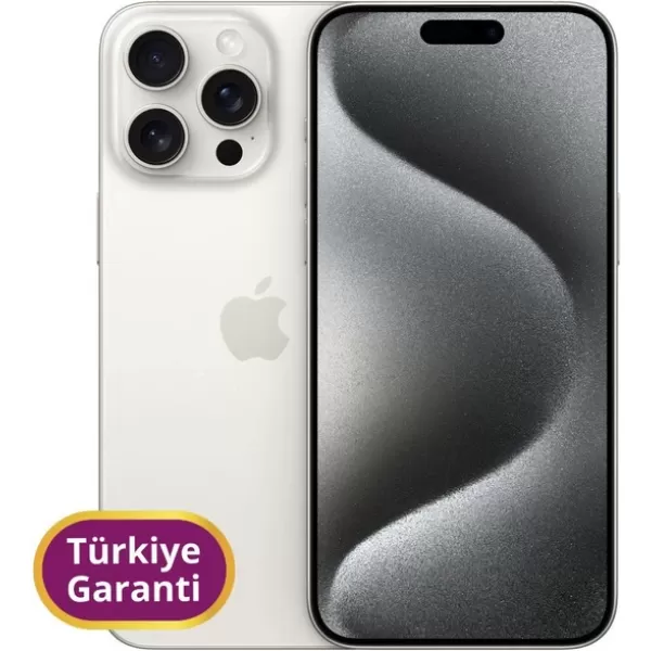 Apple İphone 15 Pro Max 1 Tb Beyaz Titanyum