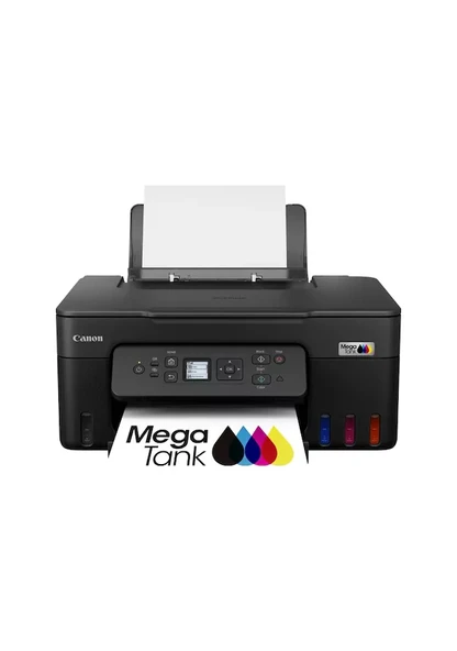 Canon Pixma G3480 Wi-Fi + Tarayıcı + Fotokopi Renkli Çok Fonksiyonlu Tanklı Mürekkep Püskürtmeli Yazıcı