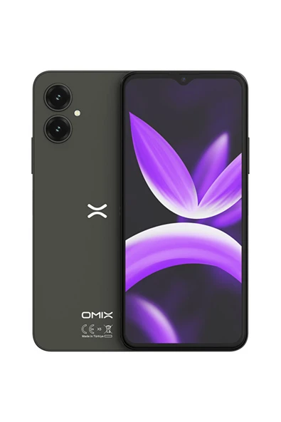 OMİX X5 6 128 GB CEP TELEFONU GRAPHİTE