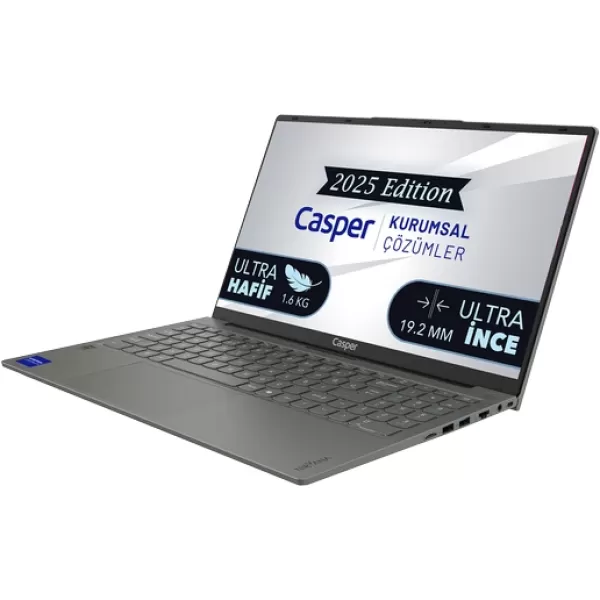 Casper Nirvana X700.1362-8X00A-G-F Intel Core i7-13620H 8GB RAM 2TB NVME SSD Windows 11 Home Laptop