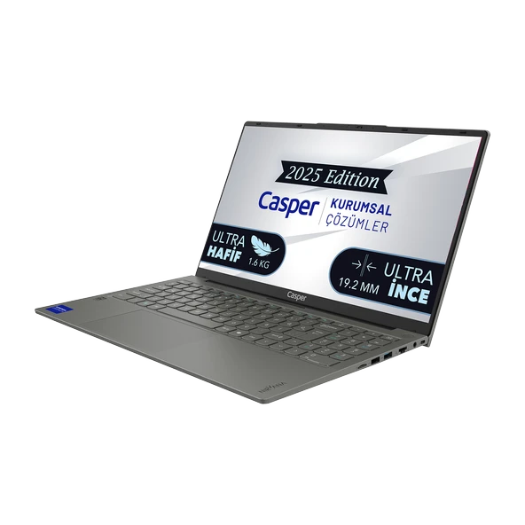 Casper Nirvana X700.1362-8X00A-G-F Intel Core i7-13620H 8GB RAM 2TB NVME SSD Windows 11 Home Laptop