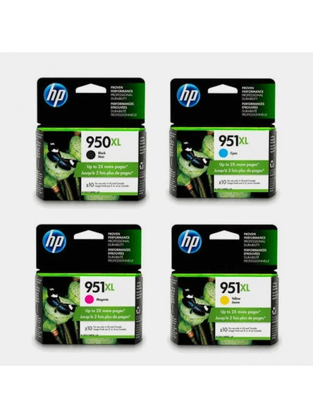 HP 950XL-951XL-C2P43AE 4'lü Kartuş