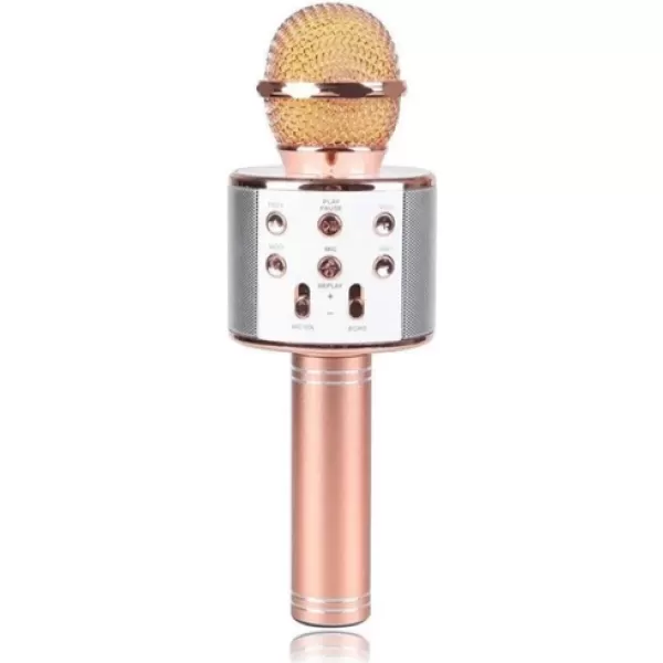 Pazariz Ws-858 Gold Bluetoot Karaoke Mikrofon