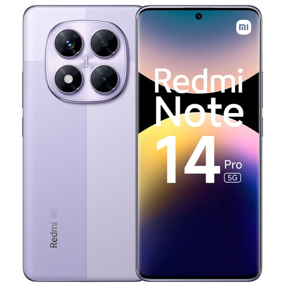 Xiaomi Redmi Note 14 Pro 256 GB 8 GB MOR XİAOMİ TÜRKİYE GARANTİLİ
