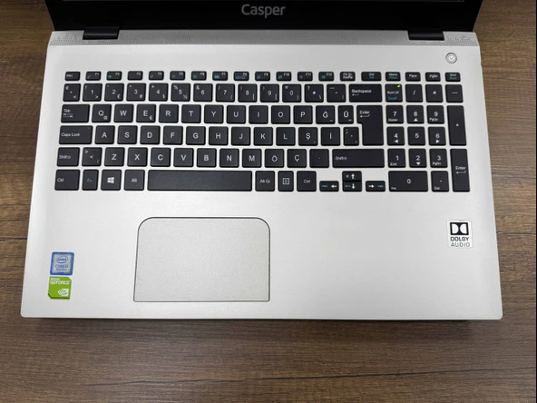 Casper Nirvana F650.8250-4T45T-G Intel Core i5 8250U 4GB 240GB SSD 940MX 15.6" HD (İKİNCİ EL)